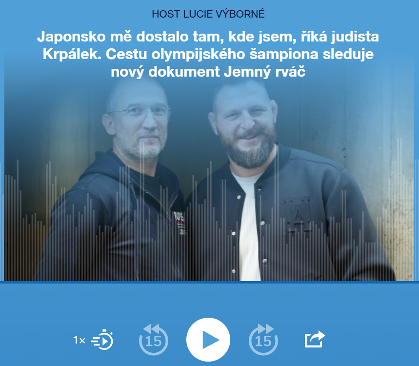 LUKÁŠ KRPÁLEK: JAPONSKO MĚ DOSTALO TAM, KDE JSEM